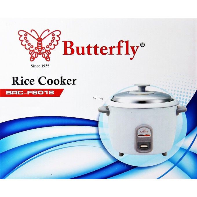 BUTTERFLY ELECTRIC RICE COOKER 1.8LT