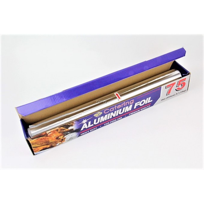 18" HEAVY DUTY ALUMINIUM FOIL 75