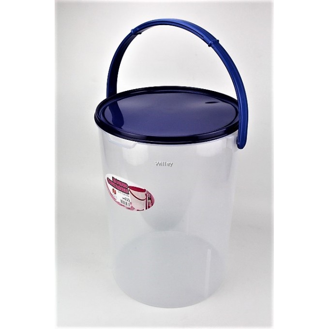 PLASTIC CONTAINER W/HANDLE 25LT
