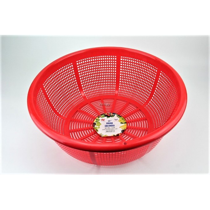 DEEP PLASTIC COLANDER 22"