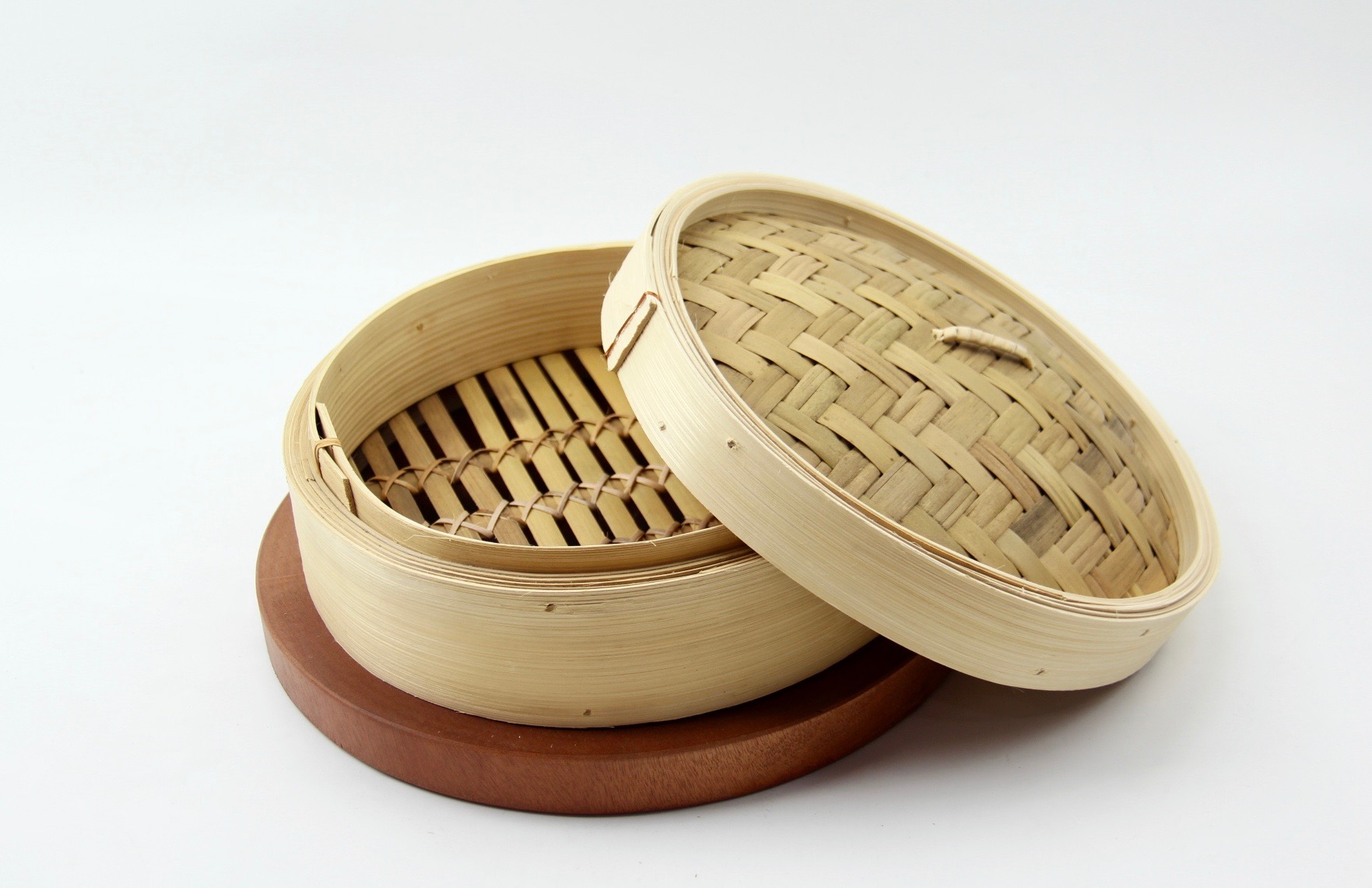 10" Traditional Bamboo Steamer